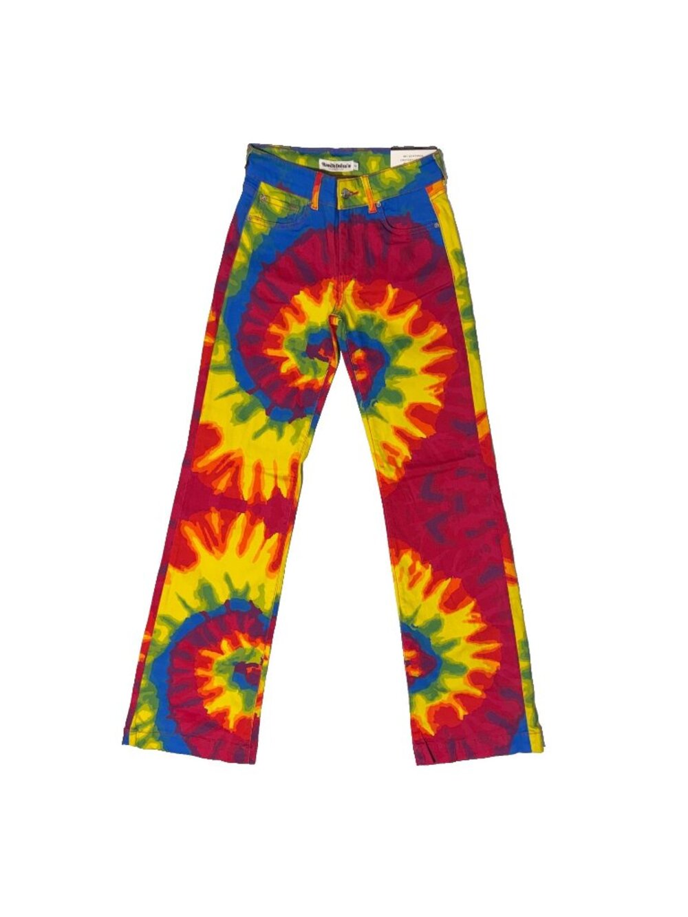 Ranch Dress’n Women’s Mid-Rise Denim Trouser Super Stretch Tie Dye size S NWT